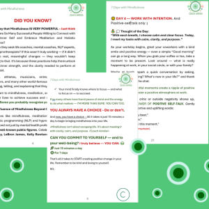 Alternative view of Free Guide: 7 DAYS with MINDFULNESS – EN